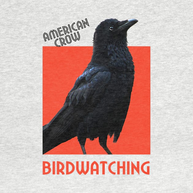 Birdwatching. American Crow by hardcore repertoire